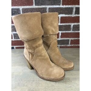 UGG Australia Womens 'Josie' Chestnut Convertible Pull on Boots Size 6.5